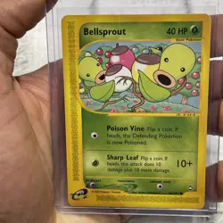Pokemon Card - Aquapolis 68/147 - BELLSPROUT (common) - LP Lightly Played TCG - Image 1