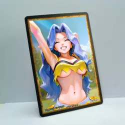 KAREN Waifu Anime Card LIMITED 1/1 Custom TCG Holo Goddess Story ACG T11858 - Image 2