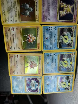 Pokemon Base set Holo 8 Card Lot HP-LP - Image 3