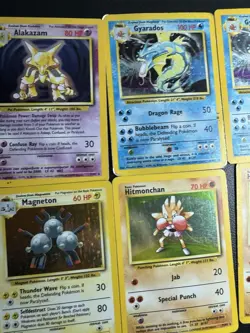 Pokemon Base set Holo 8 Card Lot HP-LP - Image 4