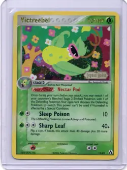 Pokemon Card - Victreebel Reverse Stamp - 13/92 - EX Legend Maker - 2006 - Image 1