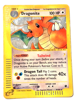 Pokemon Card Lot - 12 Cards Including Charizard, Dragonite, Rayquaza & Rare EX - Image 3