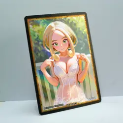 VIOLA Waifu Anime Card LIMITED 1/1 Custom TCG Holo Goddess Story ACG T11966 - Image 2