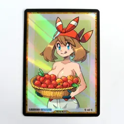 MAY Waifu Anime Card LIMITED 1/1 Custom TCG Holo Goddess Story ACG T11925 - Image 1