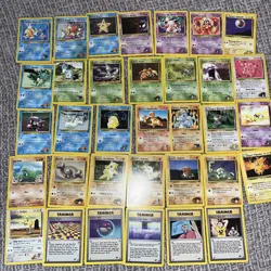 Pokemon TCG Gym Challenge + 34 Card Lot - Rare Uncommon Common - Image 1