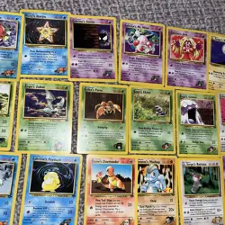 Pokemon TCG Gym Challenge + 34 Card Lot - Rare Uncommon Common - Image 4