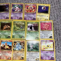 Pokemon TCG Gym Challenge + 34 Card Lot - Rare Uncommon Common - Image 5