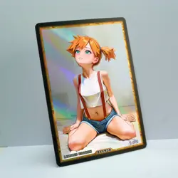 MISTY Waifu Anime Card LIMITED 1/1 Custom TCG Holo Goddess Story ACG T11930 - Image 2