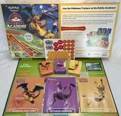 Pokemon Trading Card Game TCG "Battle Academy" Used In Box Missing Metallic Coin - Image 3