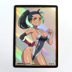 NEMONA Waifu Anime Card LIMITED 1/1 Custom TCG Holo Goddess Story ACG T11935 - Image 1