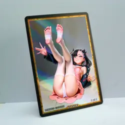 MARNIE Waifu Anime Card LIMITED 1/1 Custom TCG Holo Goddess Story ACG T11923 - Image 2