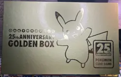 Pokemon Card 25th Anniversary Golden Box Supplies Only (No Cards) Japan Limited - Image 1