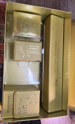 Pokemon Card 25th Anniversary Golden Box Supplies Only (No Cards) Japan Limited - Image 2