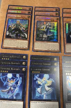 🔥 Yugioh EXOSISTER 42 CARDS Deck Core PRISMATIC SECRET RARE MARTHA MIKALIS - Image 2