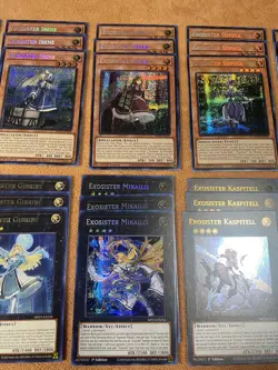 🔥 Yugioh EXOSISTER 42 CARDS Deck Core PRISMATIC SECRET RARE MARTHA MIKALIS - Image 3