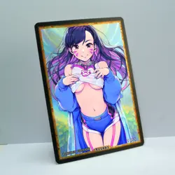 D.VA Waifu Anime Card LIMITED 1/1 Custom TCG Holo Goddess Story ACG T11881 - Image 2