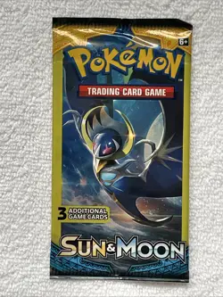 Pokemon Sun & Moon Base Booster Art Set Lot of Five Dollar Tree 3 Card Pack 2017 - Image 3
