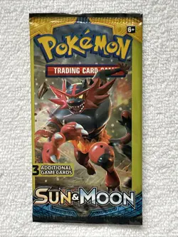 Pokemon Sun & Moon Base Booster Art Set Lot of Five Dollar Tree 3 Card Pack 2017 - Image 4