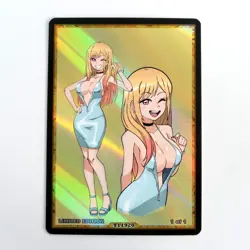 MARIN KITAGAWA Waifu Anime Card LIMITED 1/1 Custom TCG Holo T11920 - Image 1