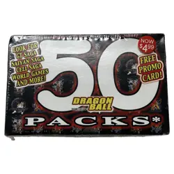 Dragon Ball Z Trading Card Game 50 Pack Booster Box Factory Sealed New DBZ - Image 1