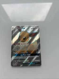 Pokemon TCG Eevee GX SM242 Full Art Holo Card - Image 1