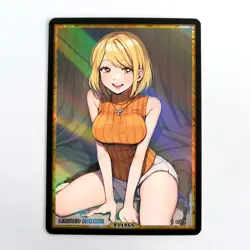 Waifu Anime Card LIMITED 1/1 Custom TCG Holo Goddess Story ACG T11866 - Image 1