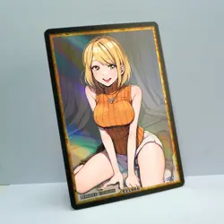 Waifu Anime Card LIMITED 1/1 Custom TCG Holo Goddess Story ACG T11866 - Image 2