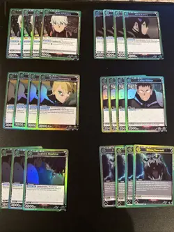 Kaiju No 8 Union Arena Green Holo Rare Lot (23 Cards) NM Anime TCG Set - Image 1
