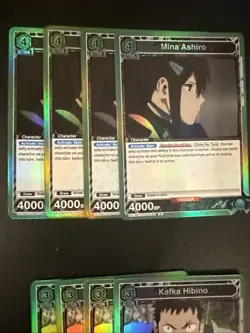 Kaiju No 8 Union Arena Green Holo Rare Lot (23 Cards) NM Anime TCG Set - Image 4