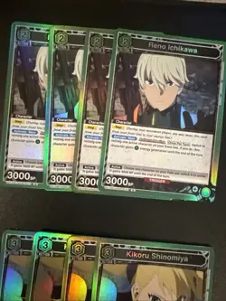 Kaiju No 8 Union Arena Green Holo Rare Lot (23 Cards) NM Anime TCG Set - Image 5