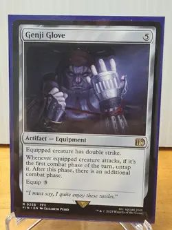 #258 Genji Glove Final Fantasy MTG - Image 1