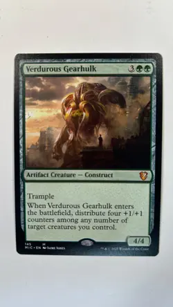 MTG Innistrad Midnight Commander Verdurous Gearhulk #145 Magic the Gathering - Image 1