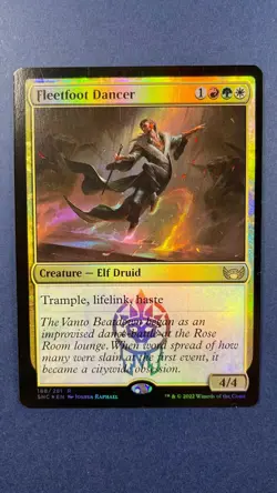 MTG Streets of New Capenna - Fleetfoot Dancer Foil 188/281 - Image 1