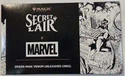 Secret Lair x Marvel's Spider-Man: Venom Unleashed (Inks) MTG Non-Foil [IN HAND] - Image 1