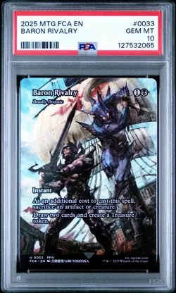 2065 Baron Rivalry 2025 Magic The Gathering Final Fantasy FCA #0033 PSA 10 - Image 1