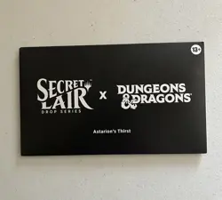 MTG Secret Lair Astarion's Thirst Dungeons & Dragons Non-Foil Edition - Image 1
