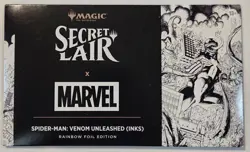 MTG Secret Lair Marvel Spider-Man: Venom Unleashed Inks Rainbow Foil - Sealed - Image 1