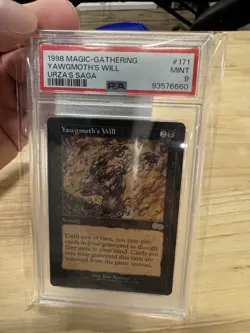 Yawgmoth's Will Urza's Saga PSA 9 Mint Magic The Gathering Reserve List - Image 3