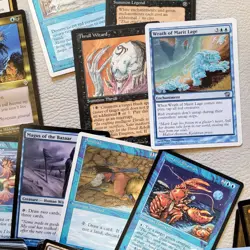Magic Whole COMMANDER Deck MTG - Protection from Colors 3/7 Black and Blue Rare - Image 5
