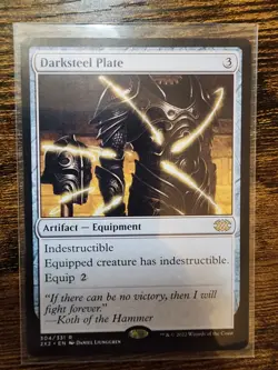 Darksteel Plate Double Masters 2022 Regular - Image 1