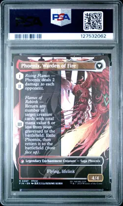 2062 Joshua Phoenix's Dominant 2025 MTG Final Fantasy #0397 Borderless PSA 10 - Image 2
