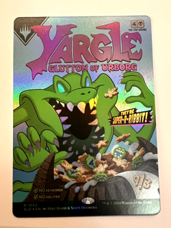 Yargle, Glutton of Urborg Secret Lair Drop Series Foil NM - Image 1