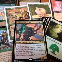 Whole COMMANDER Magic Deck MTG - Yargle and Multani 18/6 DEATHTOUCH LURE COMBOS - Image 1