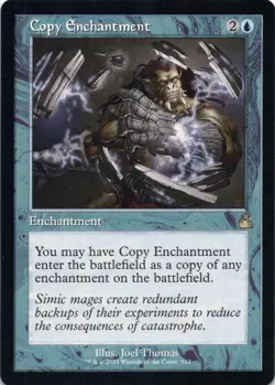 Copy Enchantment (Retro Frame) Ravnica Remastered - Magic MTG NM - Image 1