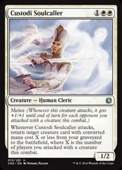 Custodi Soulcaller -Foil Near Mint MTG Conspiracy: Take the Crown - Image 1