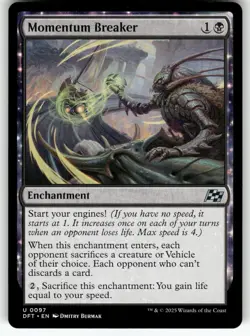 Momentum Breaker Aetherdrift Uncommon Magic: the gathering Near Mint or Better - Image 1