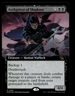 Archpriest of Shadows (Extended Art) 356 Foil R March of the Machine - Image 1