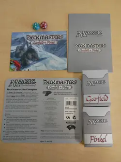 Magic the Gathering: Deckmasters: Garfield vs. Finkel, NO METAL BOX (EX+) - Image 1