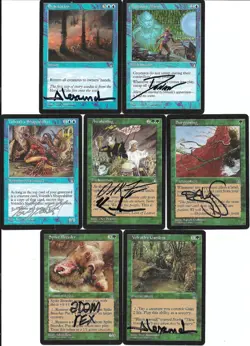 Near-Complete MTG M:tG STRONGHOLD Set - 39 RARES! - 73 SIGNED by 21 Artists! - Image 2