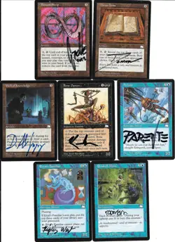 Near-Complete MTG M:tG WEATHERLIGHT Set - 38 RARES! - 95 SIGNED by 41 Artists! - Image 1